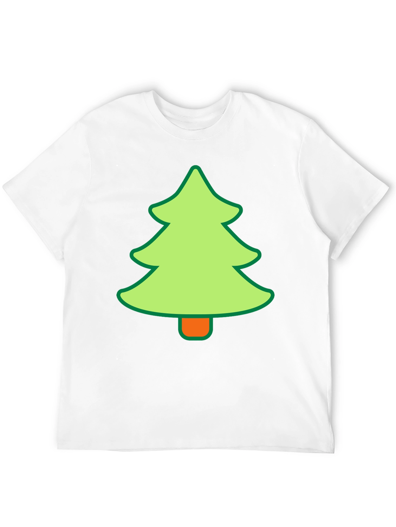 Festive Tree Graphic Tee - Holiday Style
