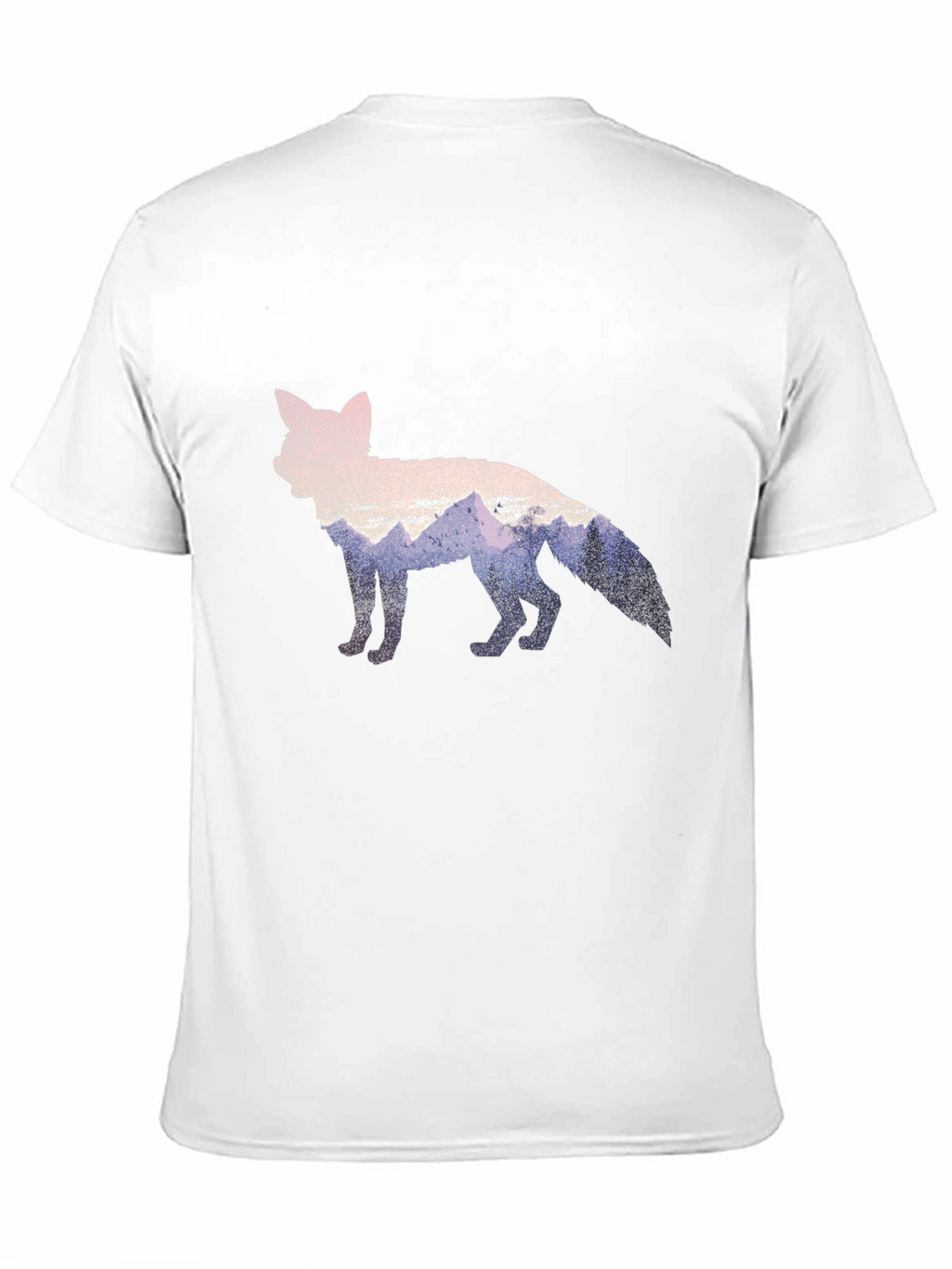 Fox Nature Graphic Black T-Shirt