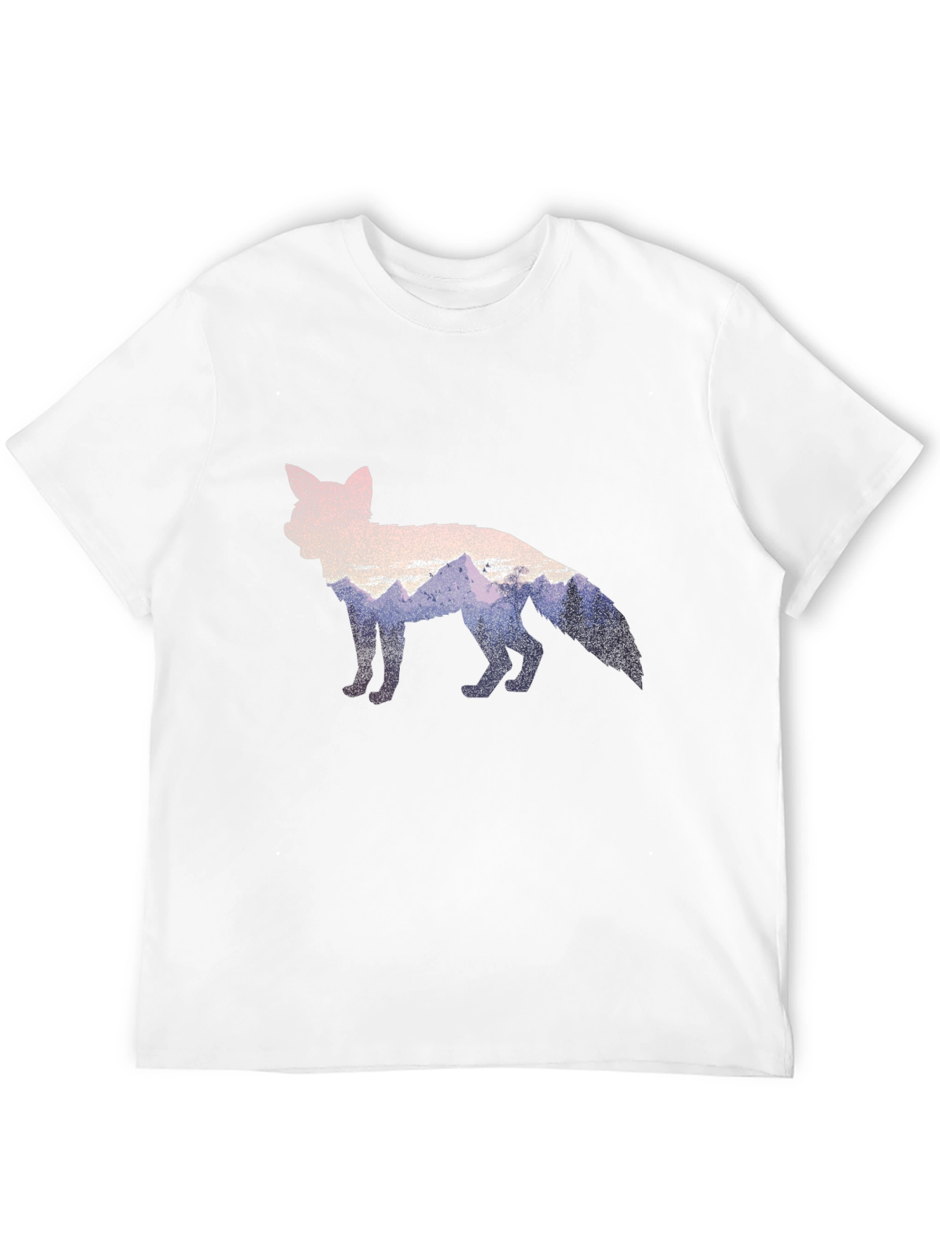 Fox Nature Graphic Black T-Shirt