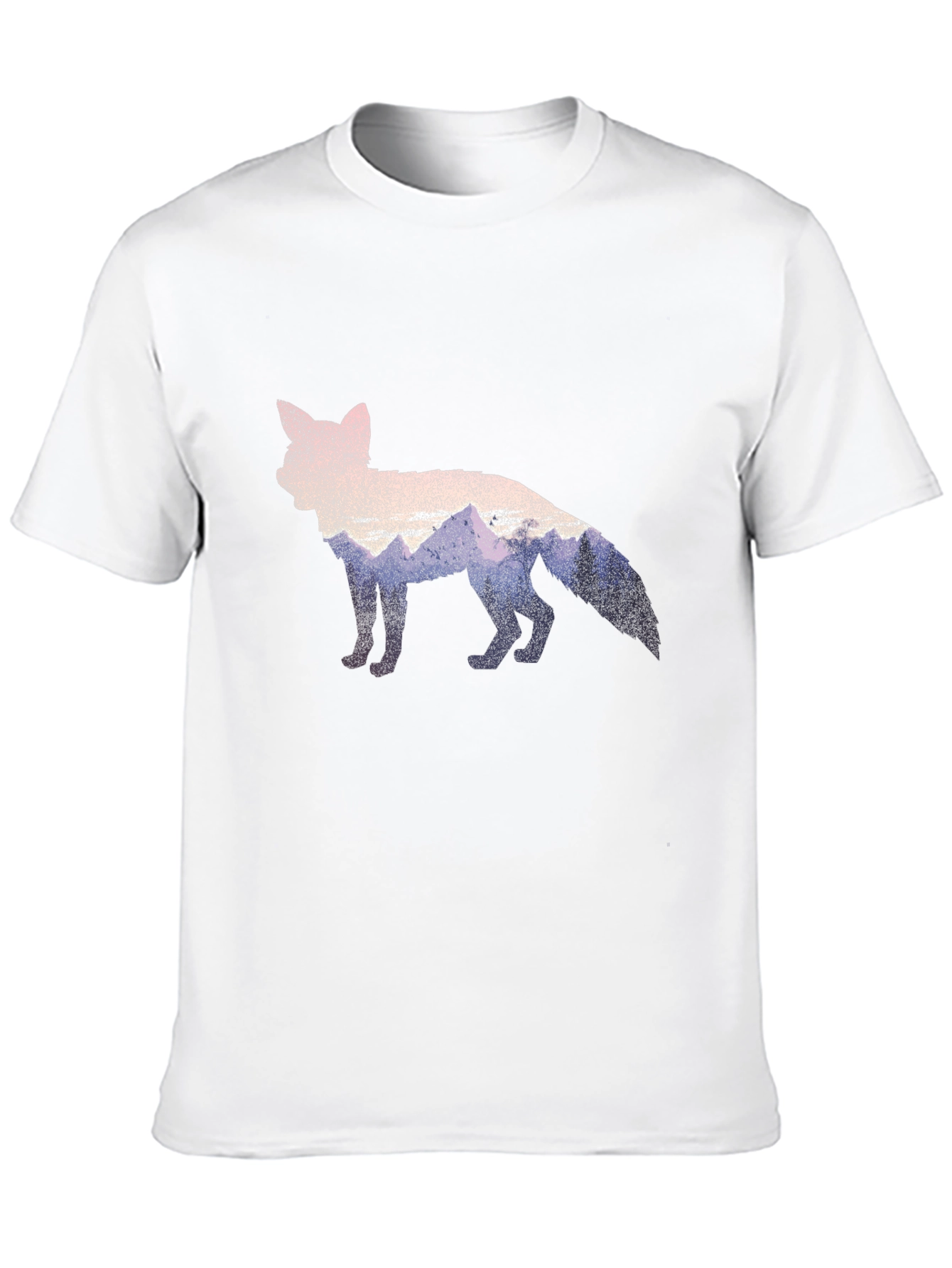 Fox Nature Graphic Black T-Shirt