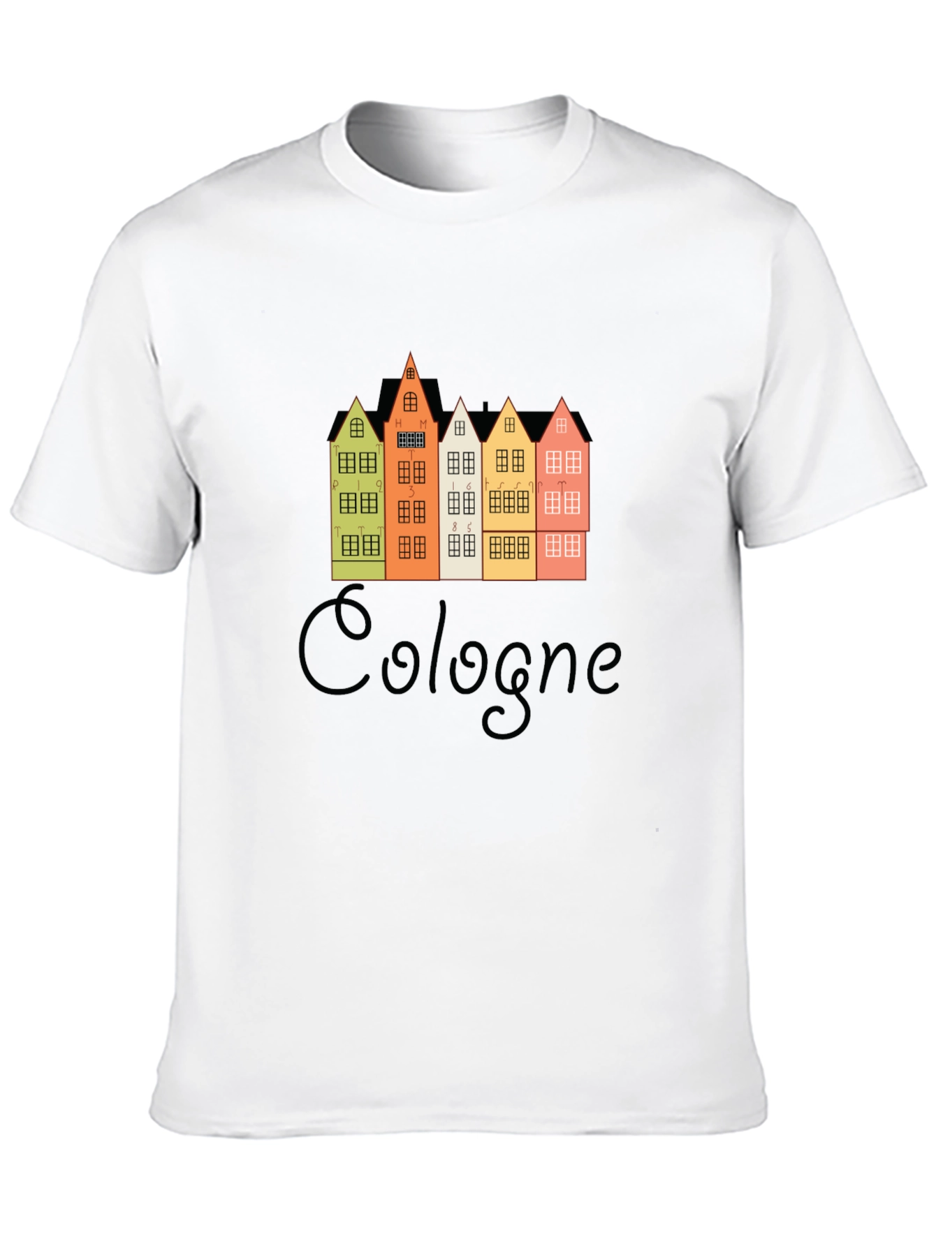 Cologne Germany Buildings Graphic T-Shirt