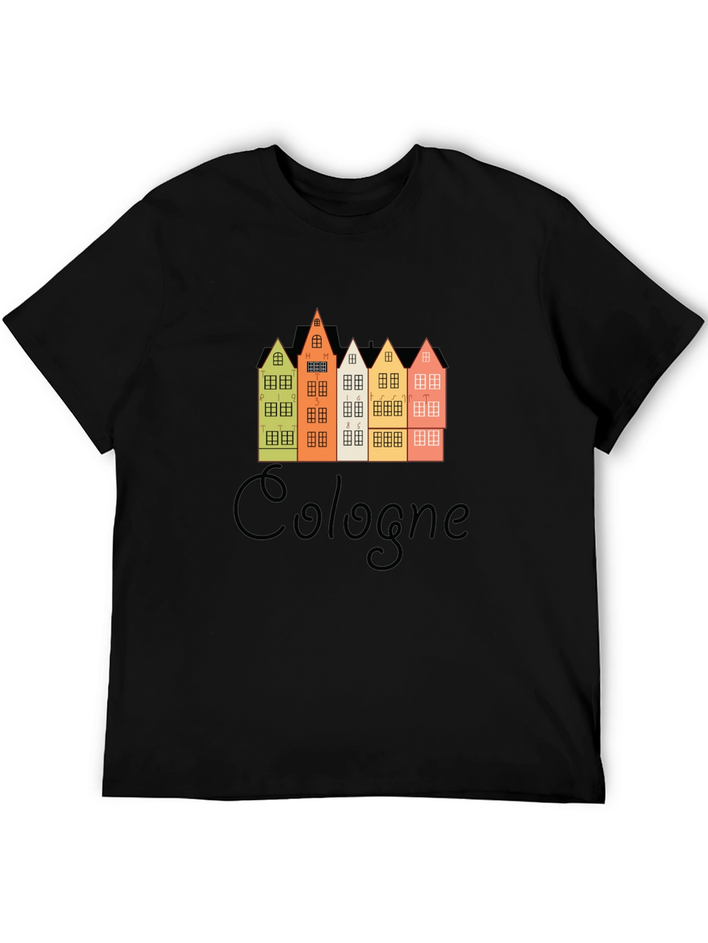 Cologne Germany Buildings Graphic T-Shirt