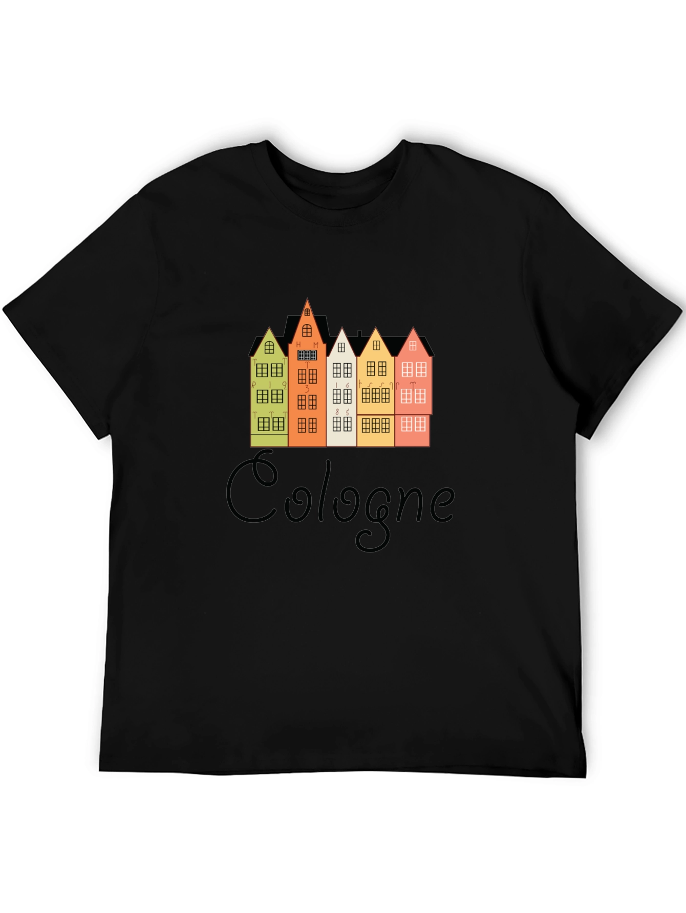 Cologne Germany Buildings Graphic T-Shirt