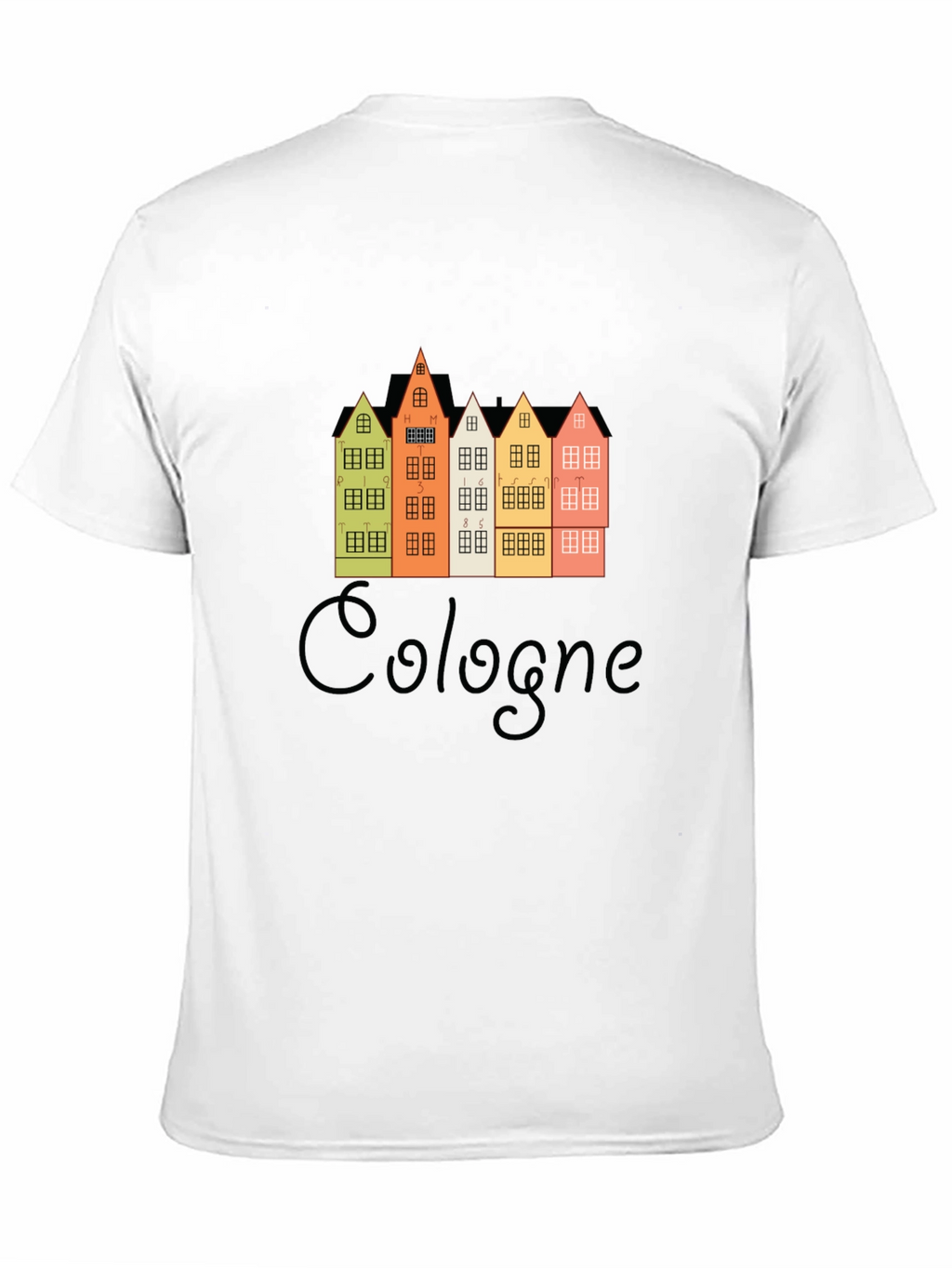 Cologne Germany Buildings Graphic T-Shirt