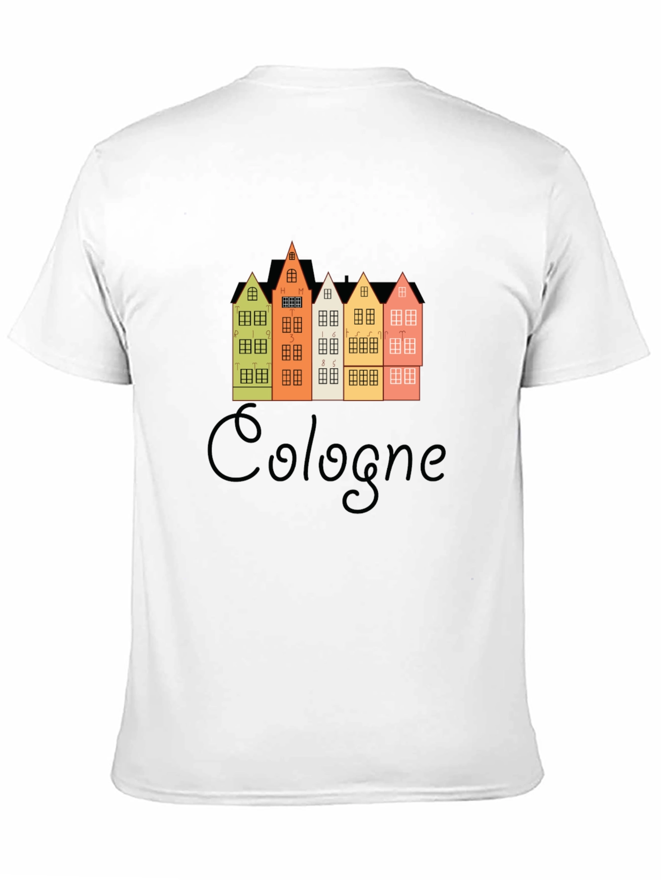 Cologne Germany Buildings Graphic T-Shirt