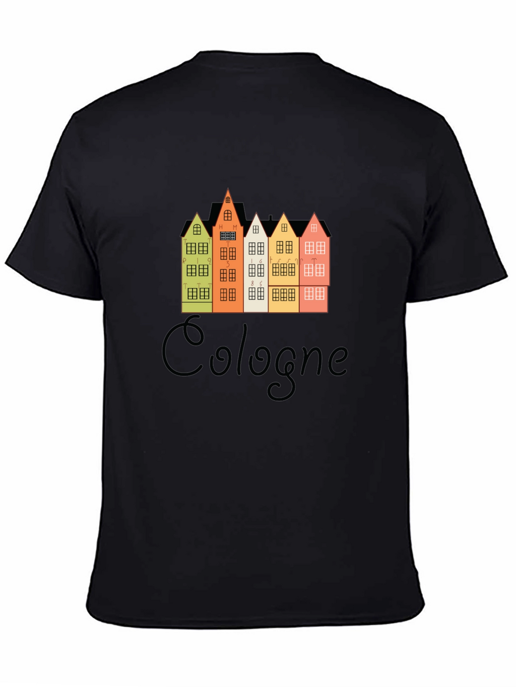 Cologne Germany Buildings Graphic T-Shirt