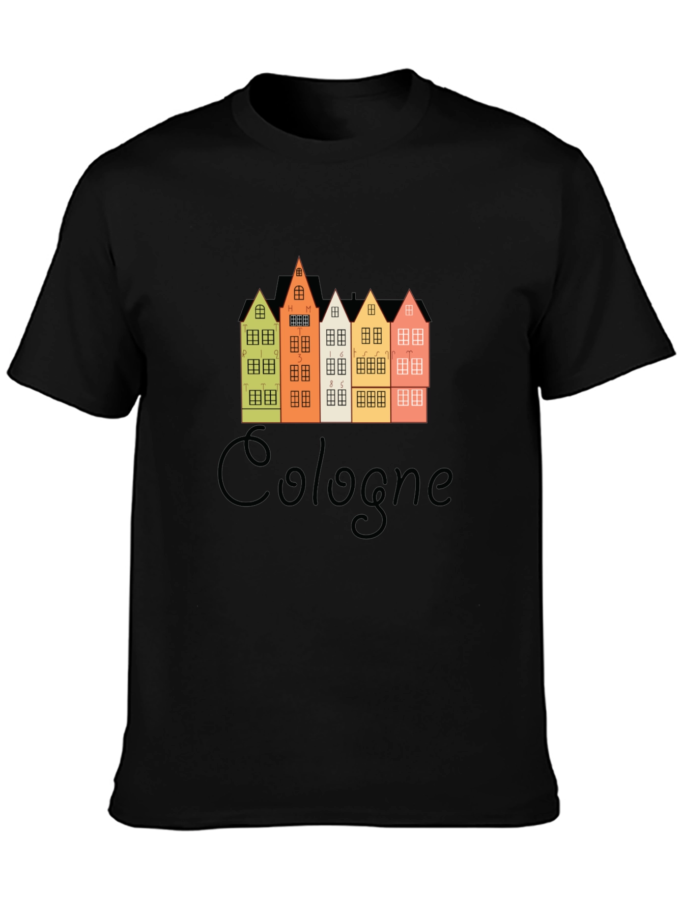 Cologne Germany Buildings Graphic T-Shirt