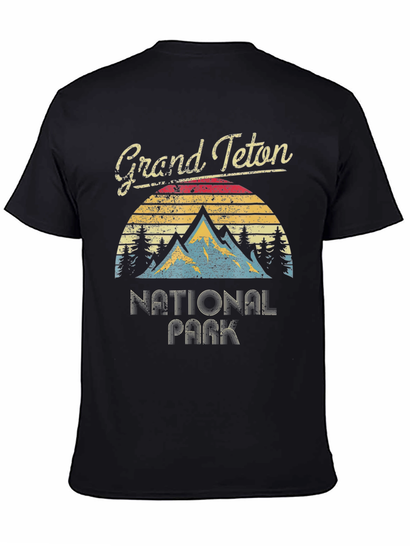 Grand Teton National Park T-Shirt - Vintage Design