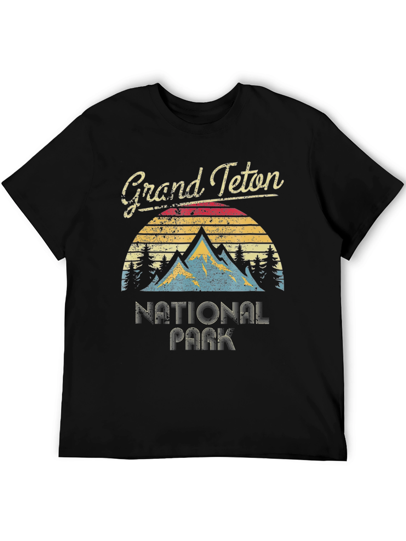 Grand Teton National Park T-Shirt - Vintage Design