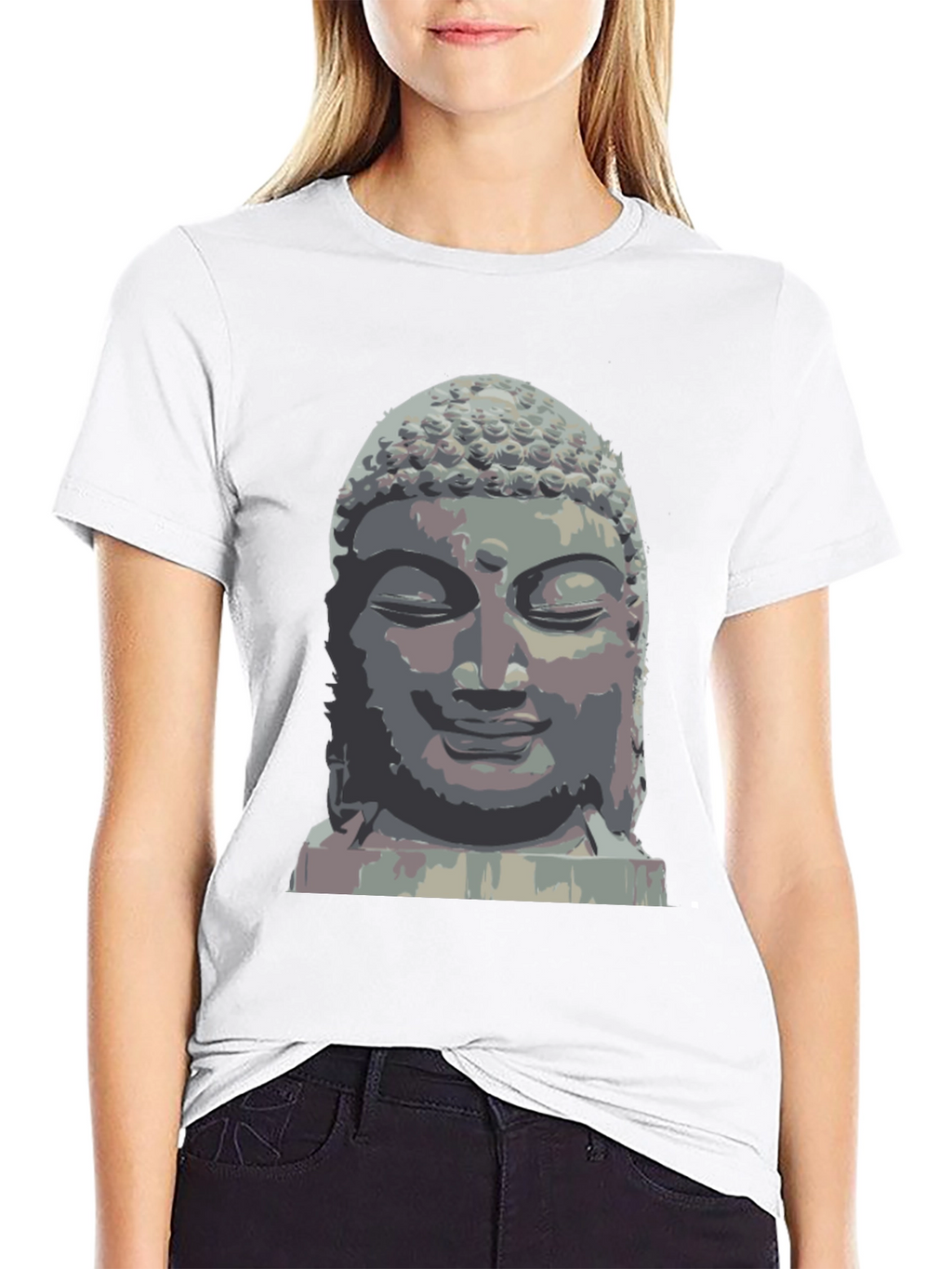 Buddha Graphic Tee - Peaceful Vibes