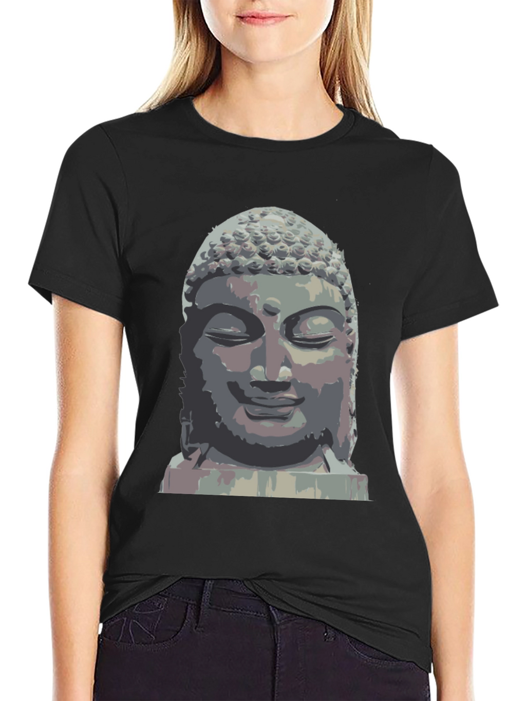 Buddha Graphic Tee - Peaceful Vibes