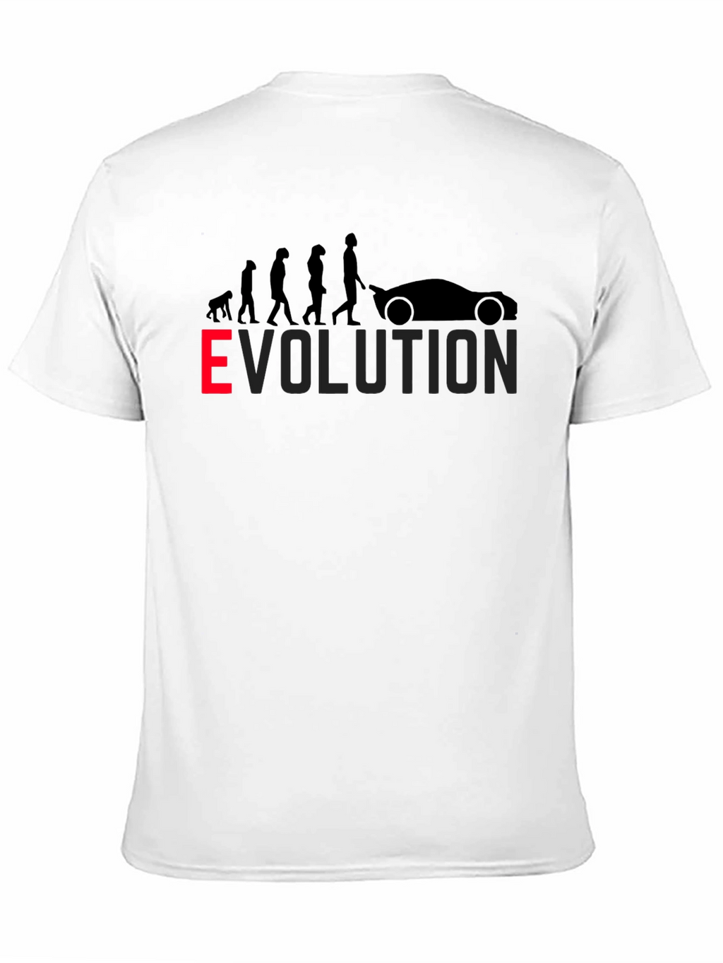 Evolution Car Lover T-Shirt - Black