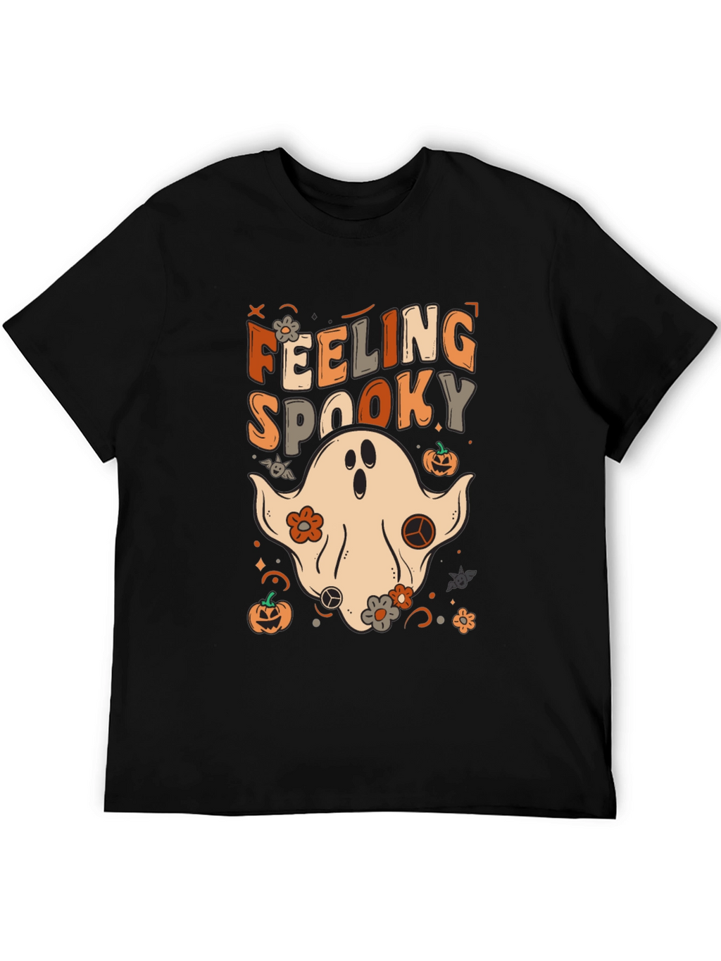 Feeling Spooky Graphic Halloween T-Shirt