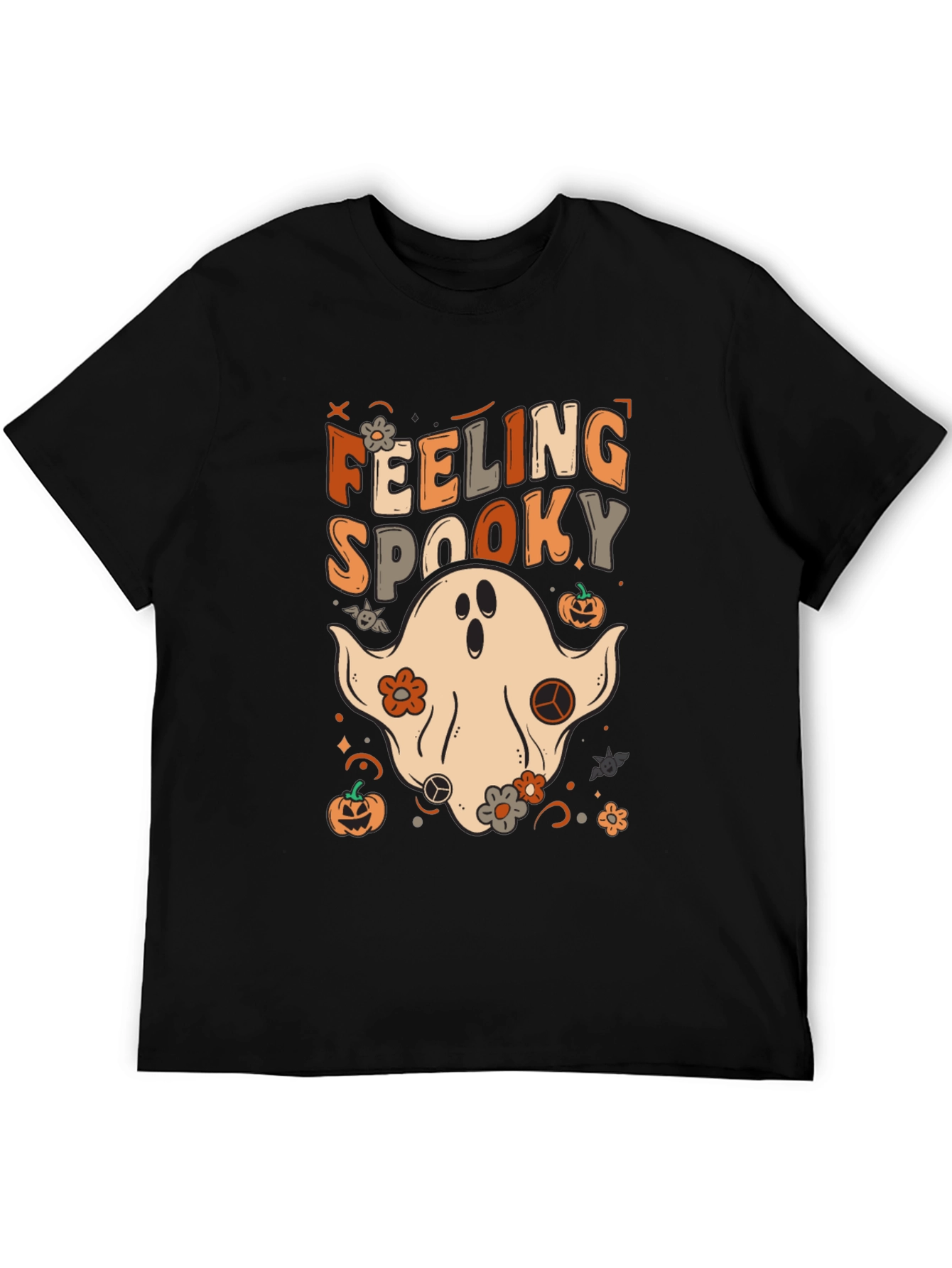 Feeling Spooky Graphic Halloween T-Shirt