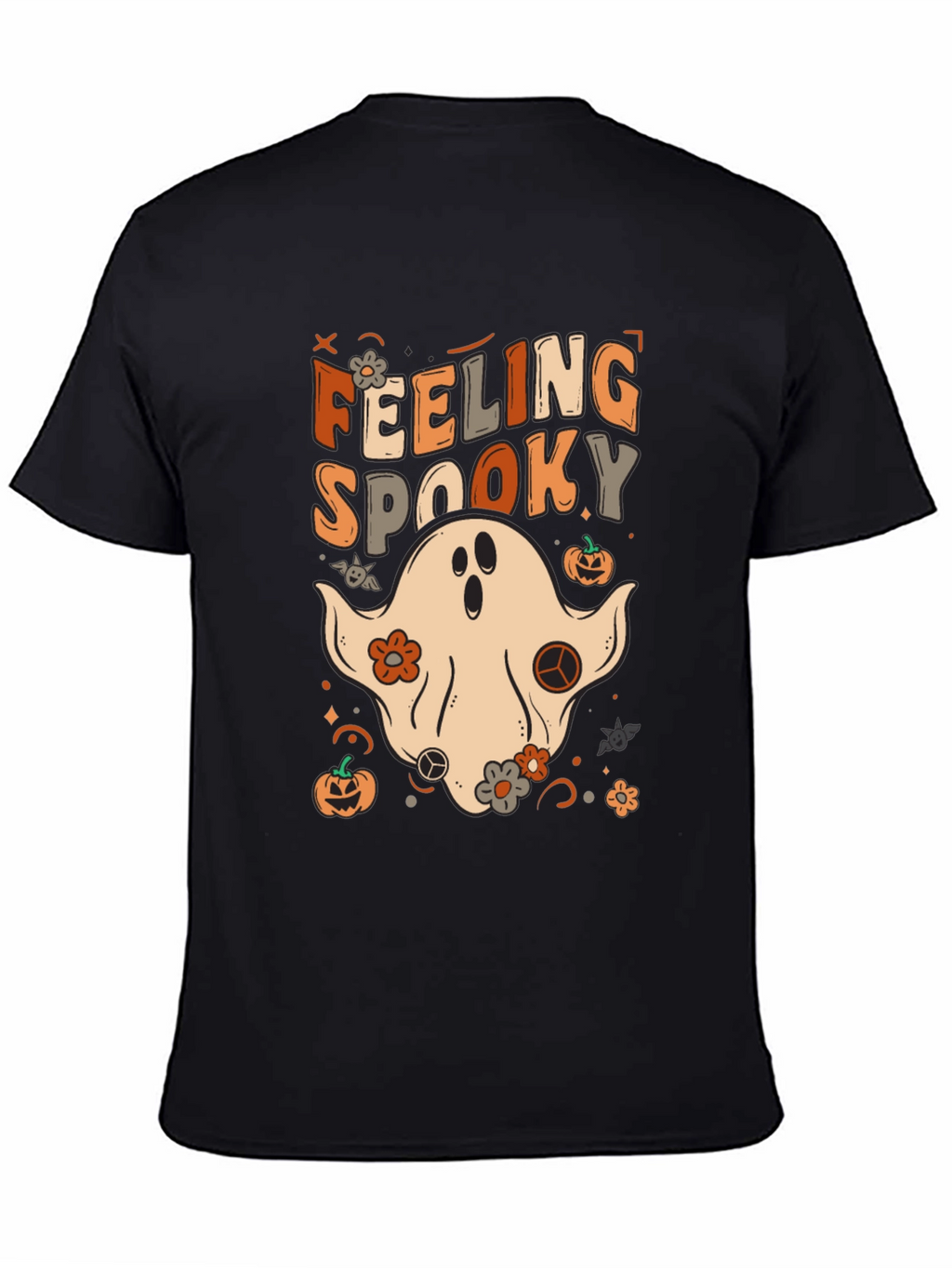 Feeling Spooky Graphic Halloween T-Shirt