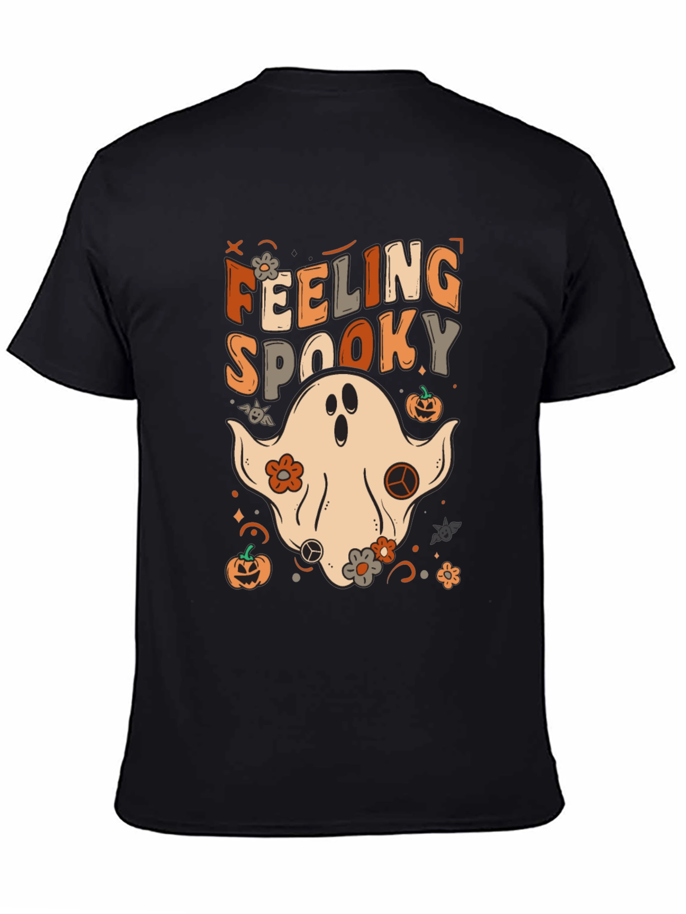 Feeling Spooky Graphic Halloween T-Shirt