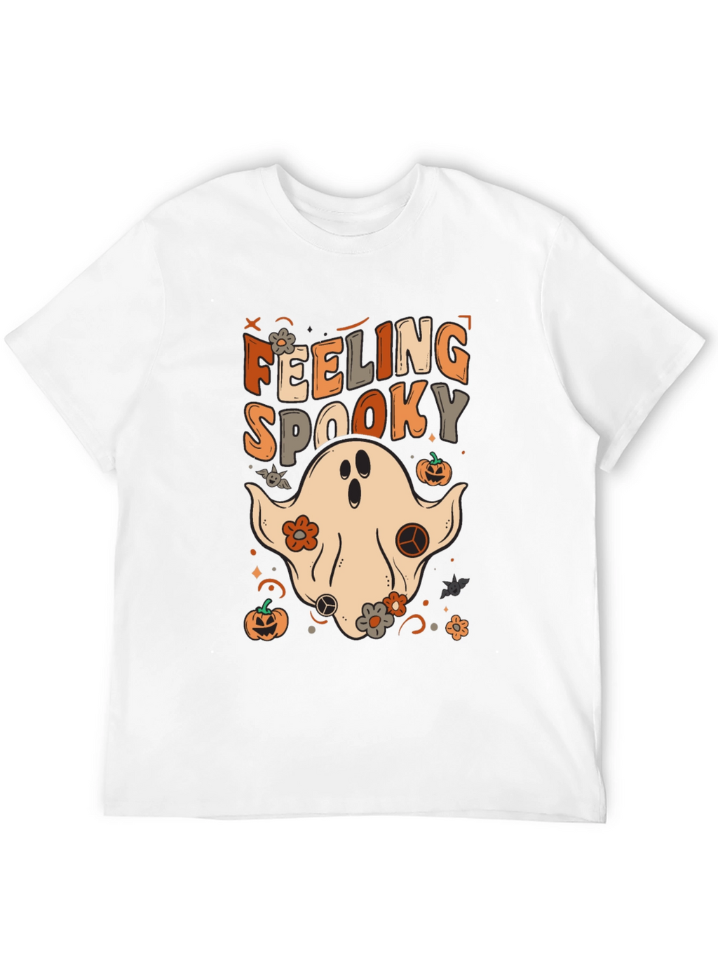 Feeling Spooky Graphic Halloween T-Shirt