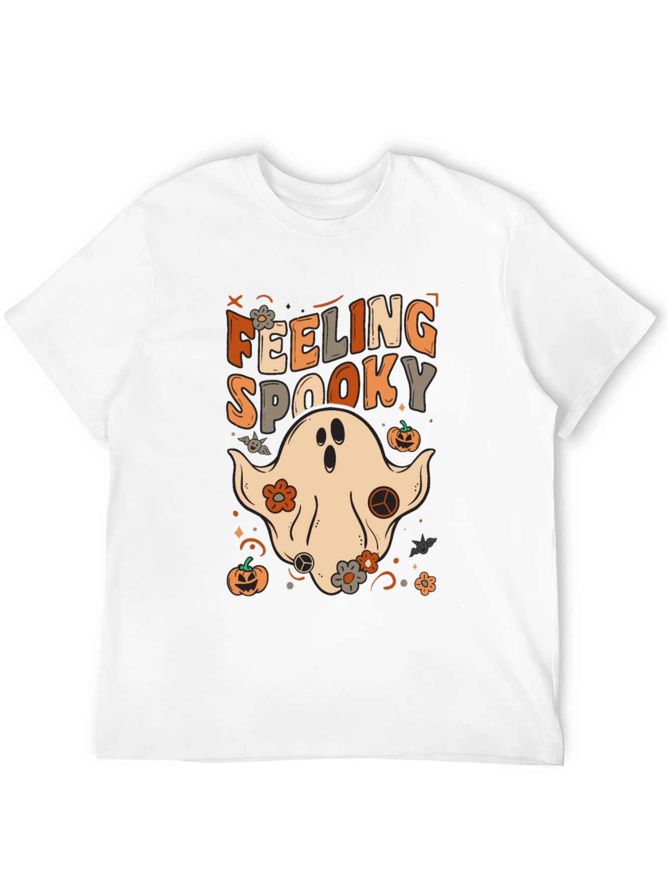 Feeling Spooky Graphic Halloween T-Shirt