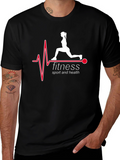 Fitness Sport Health Graphic Tee