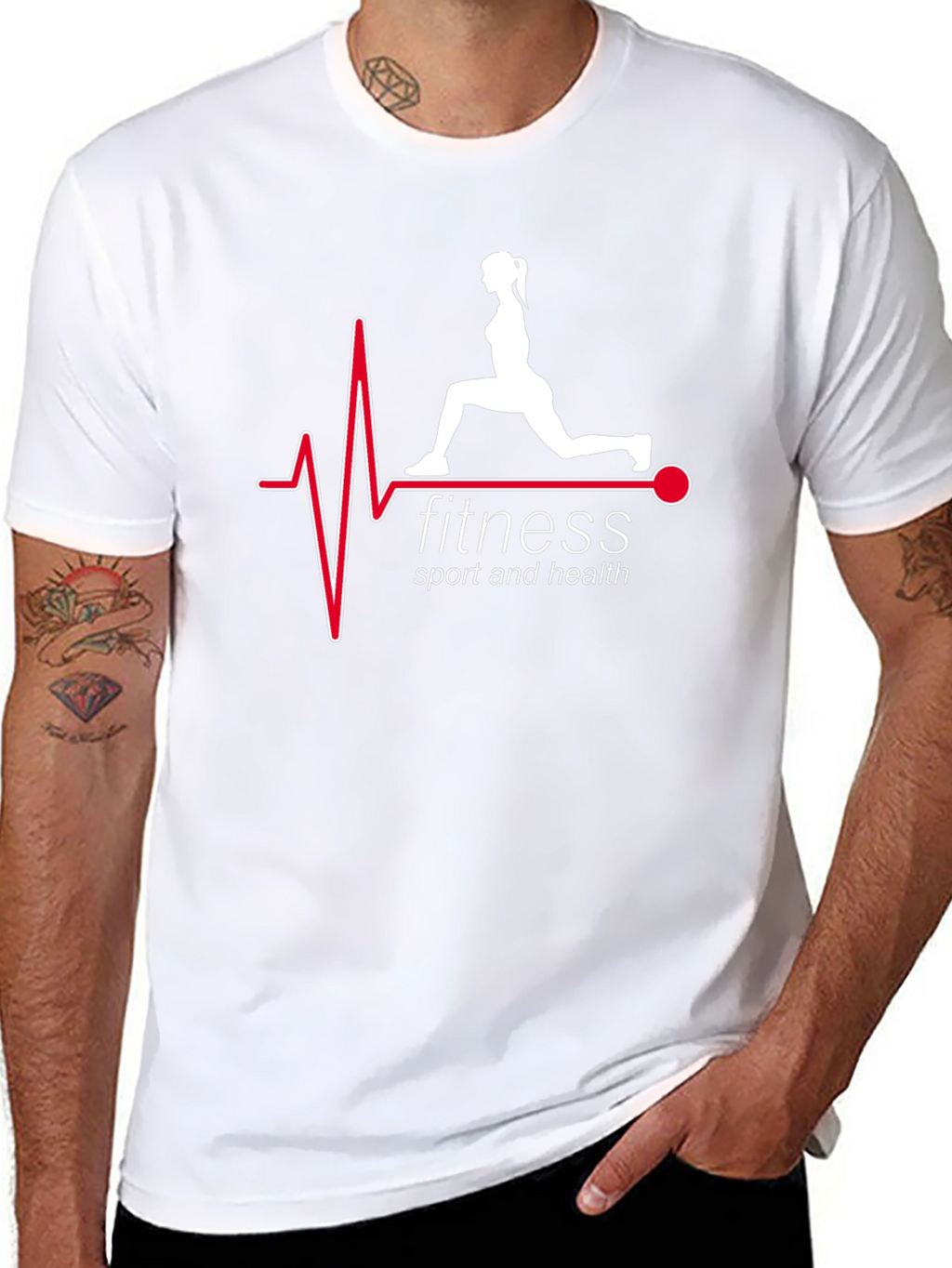 Fitness Sport Health Graphic Tee