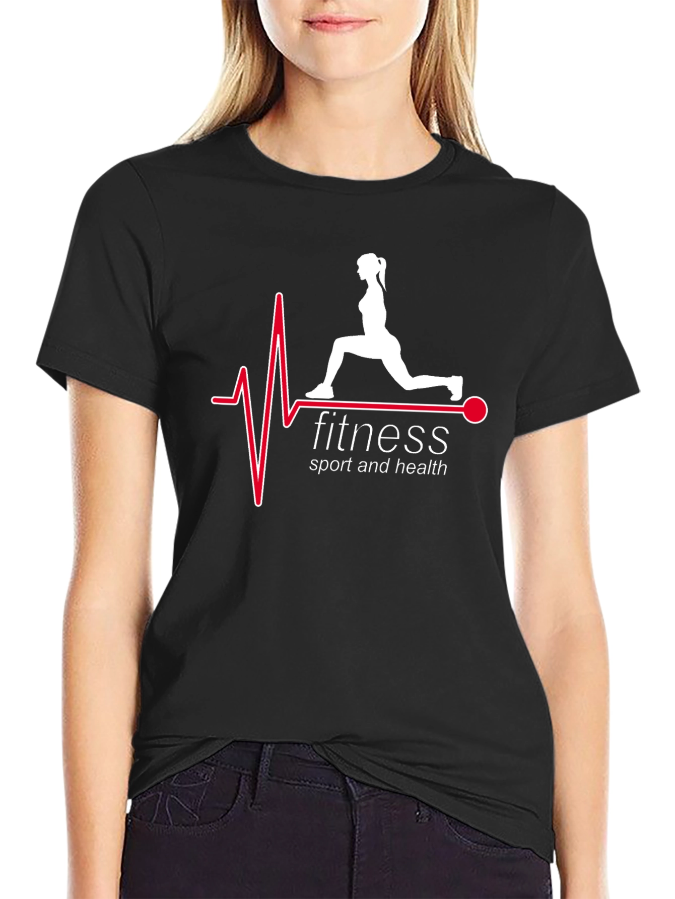 Fitness Sport Health Graphic Tee
