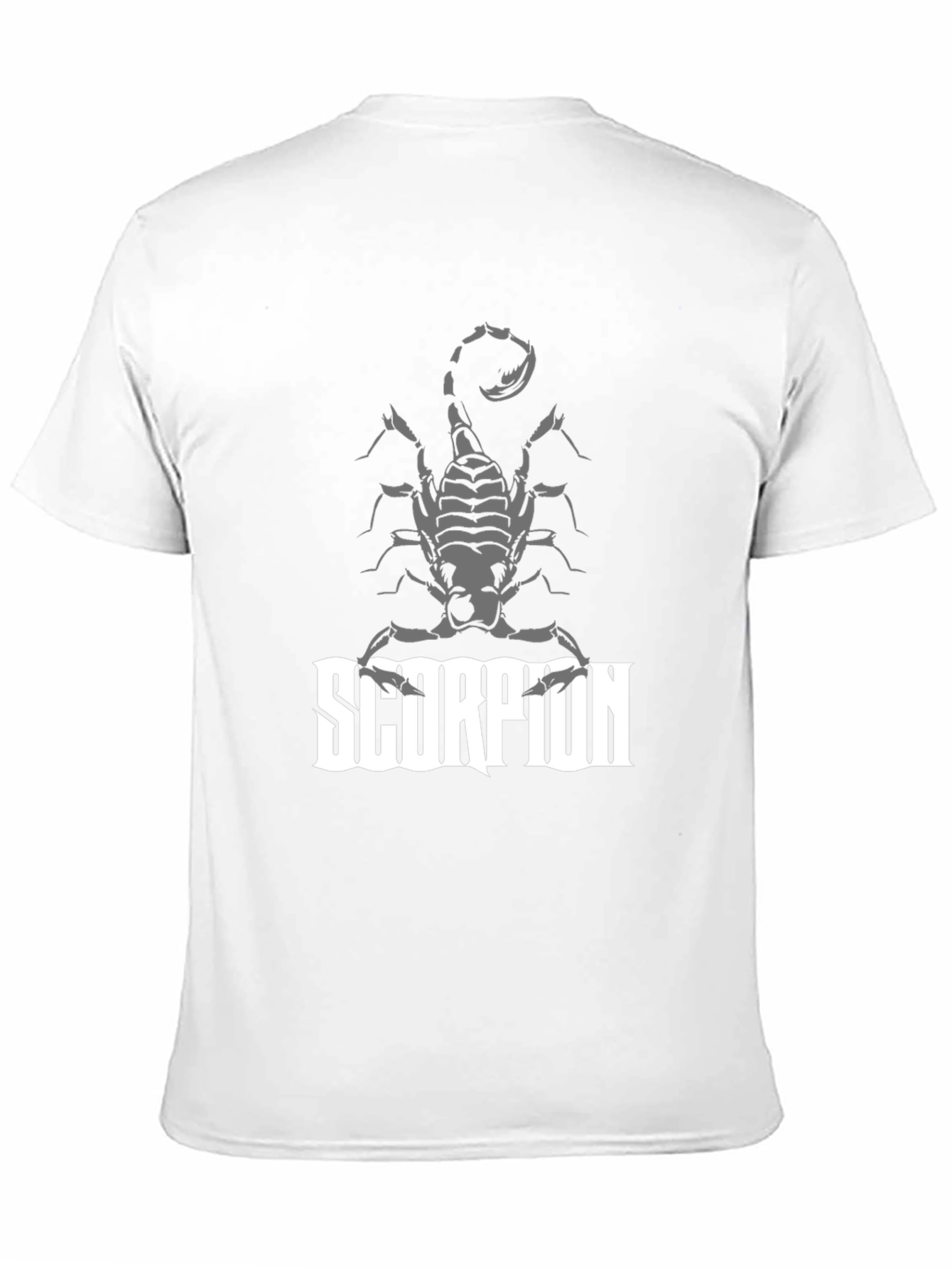 Scorpion Graphic Print T-Shirt - Mens Black Tee