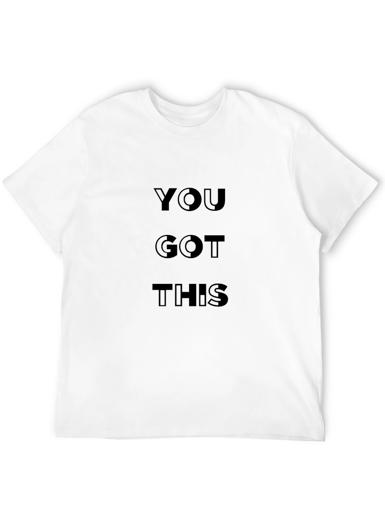 Motivational T-Shirt: You Got This Black Tee