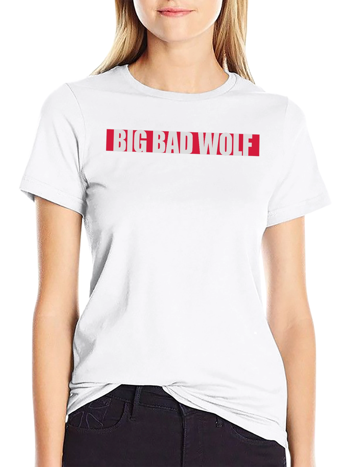 Big Bad Wolf Graphic Tee - Soft Cotton Blend