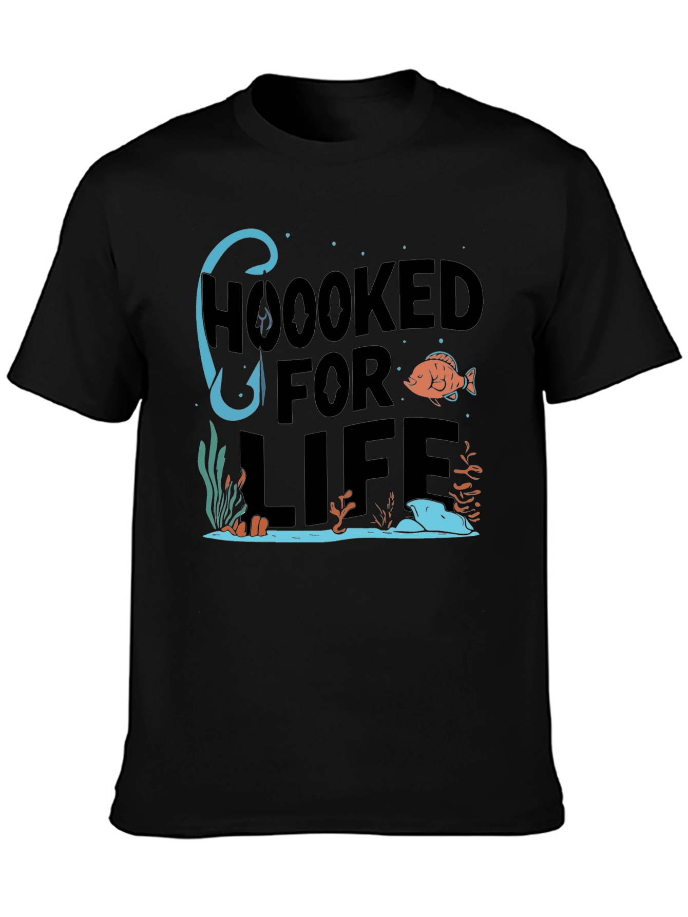 Hooked For Life Graphic Tee