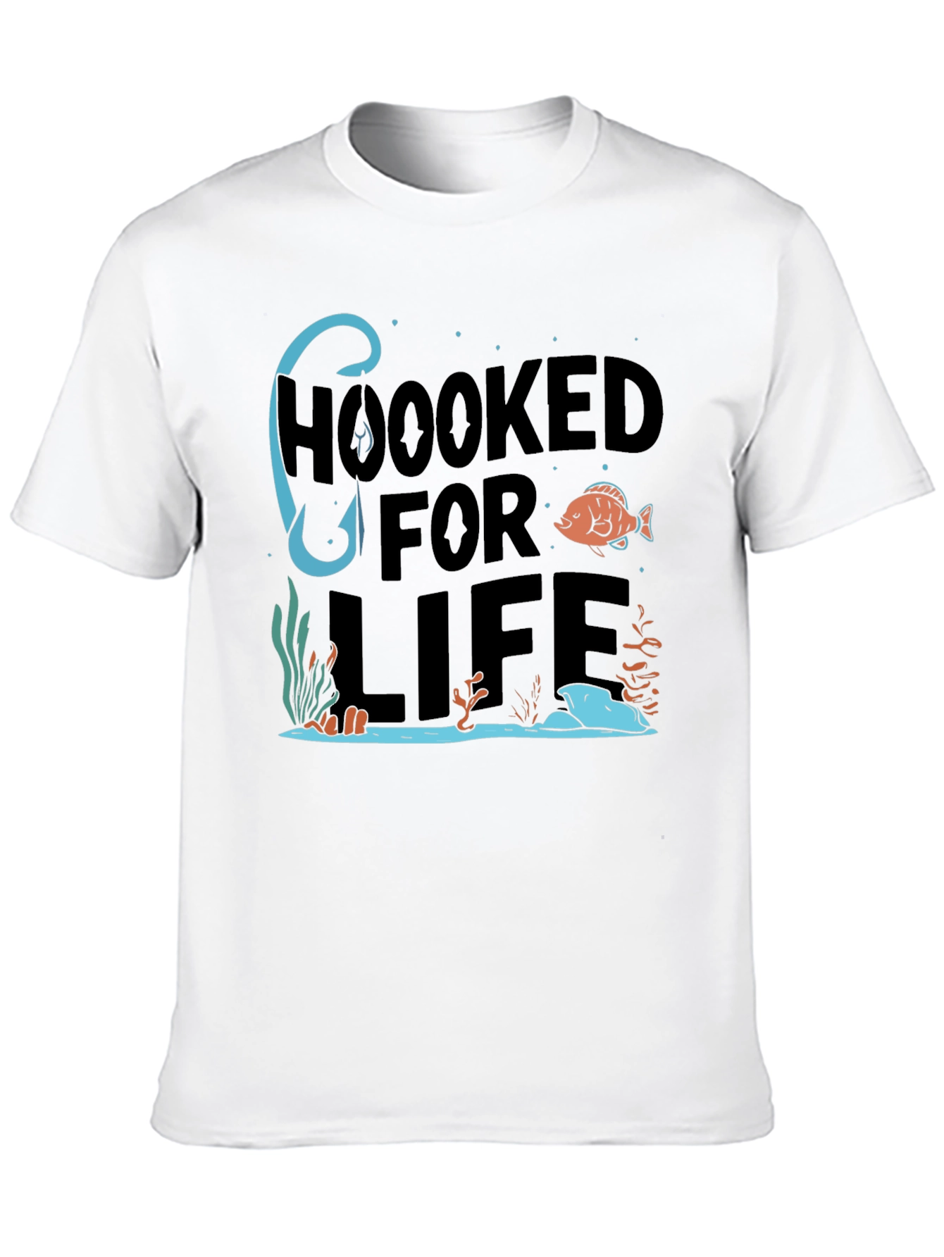 Hooked For Life Graphic Tee