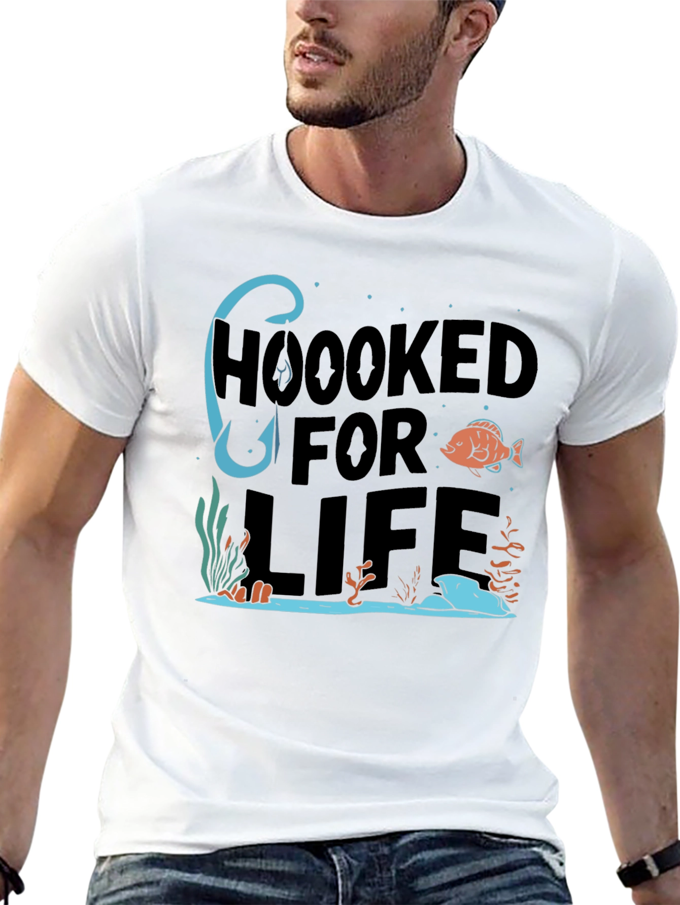 Hooked For Life Graphic Tee