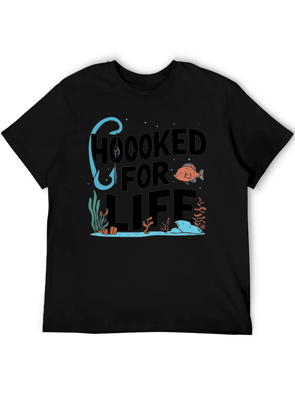 Hooked For Life Graphic Tee
