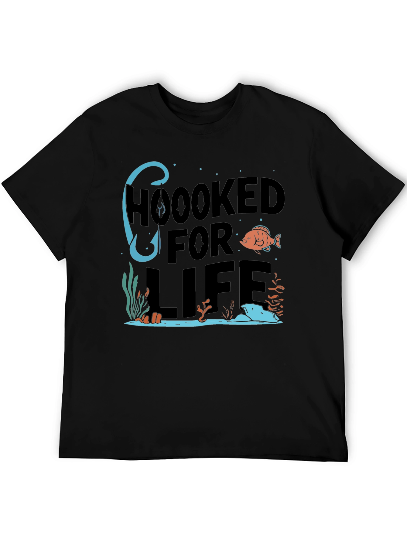 Hooked For Life Graphic Tee