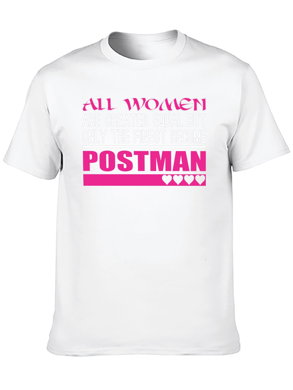 Finest Women Postman T-Shirt - Black