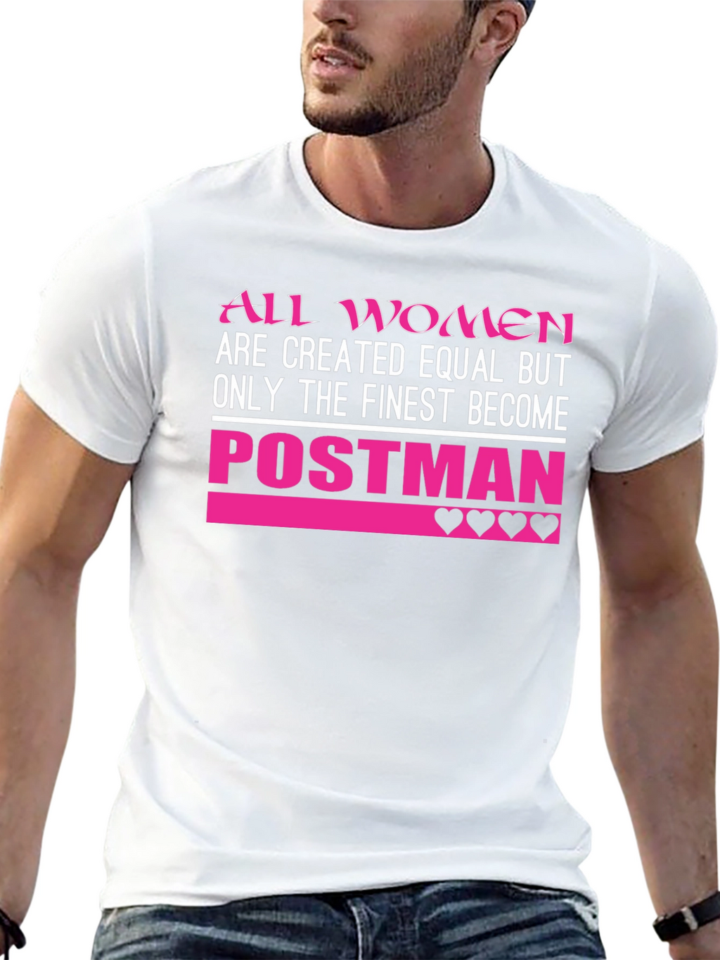 Finest Women Postman T-Shirt - Black