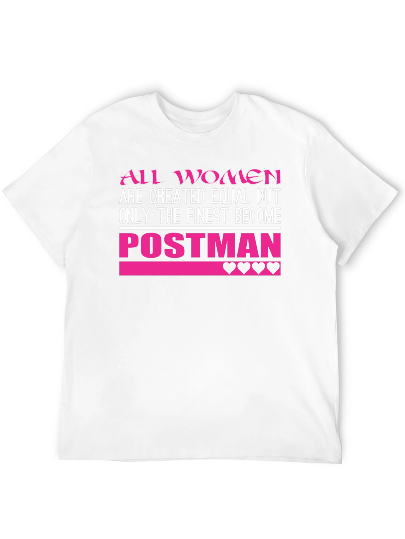 Finest Women Postman T-Shirt - Black