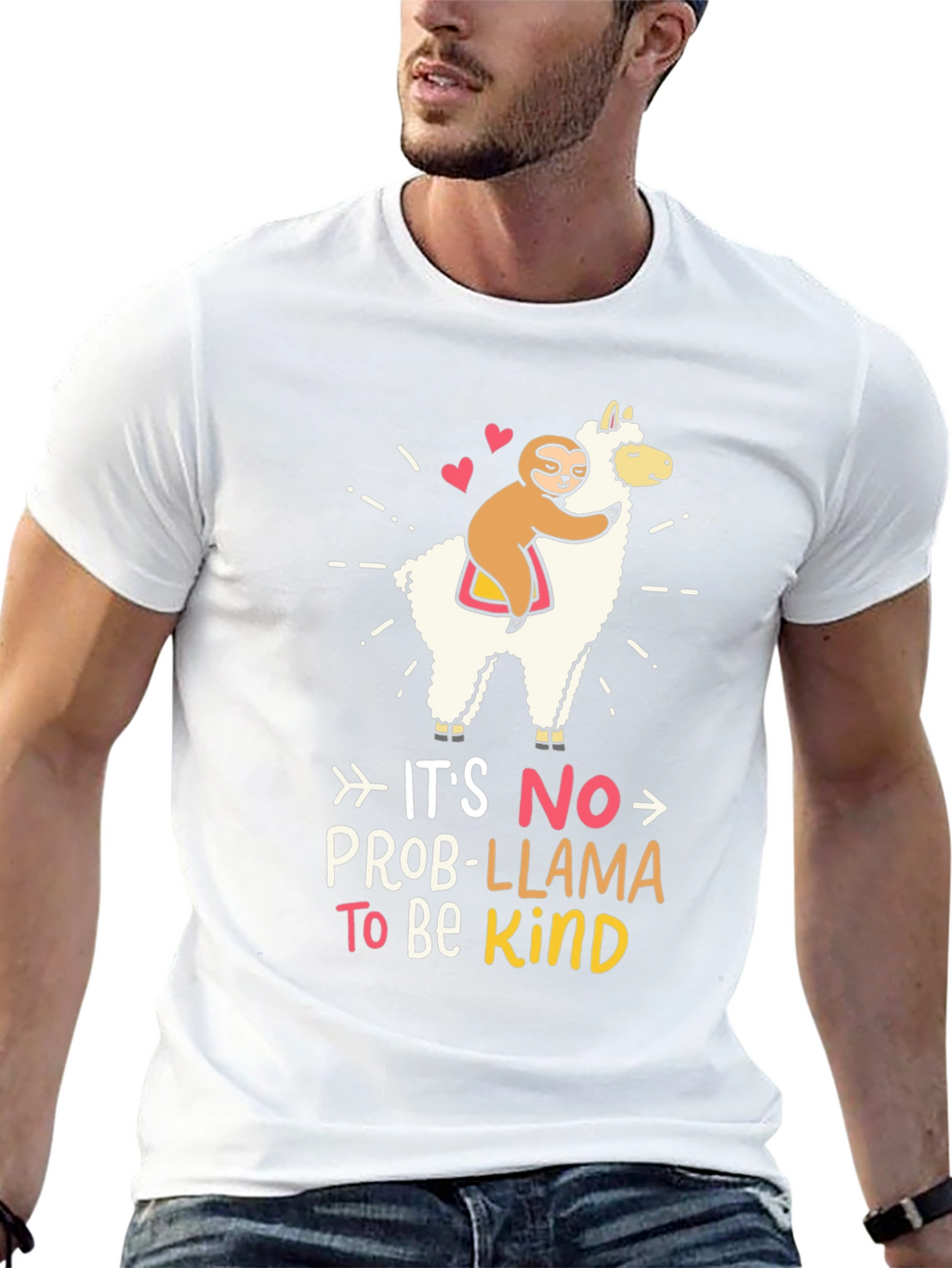 Its No Prob-Llama To Be Kind T-Shirt