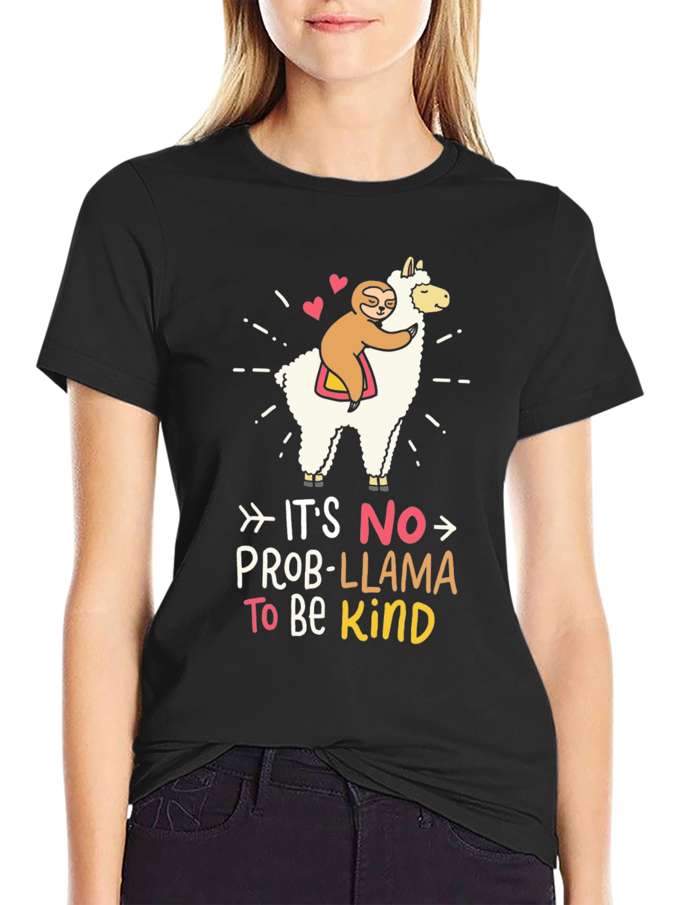 Its No Prob-Llama To Be Kind T-Shirt