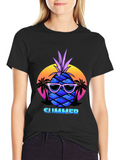 Summer Pineapple T-Shirt - Vacation Vibes
