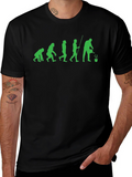 Evolution of Gardener Black T-Shirt