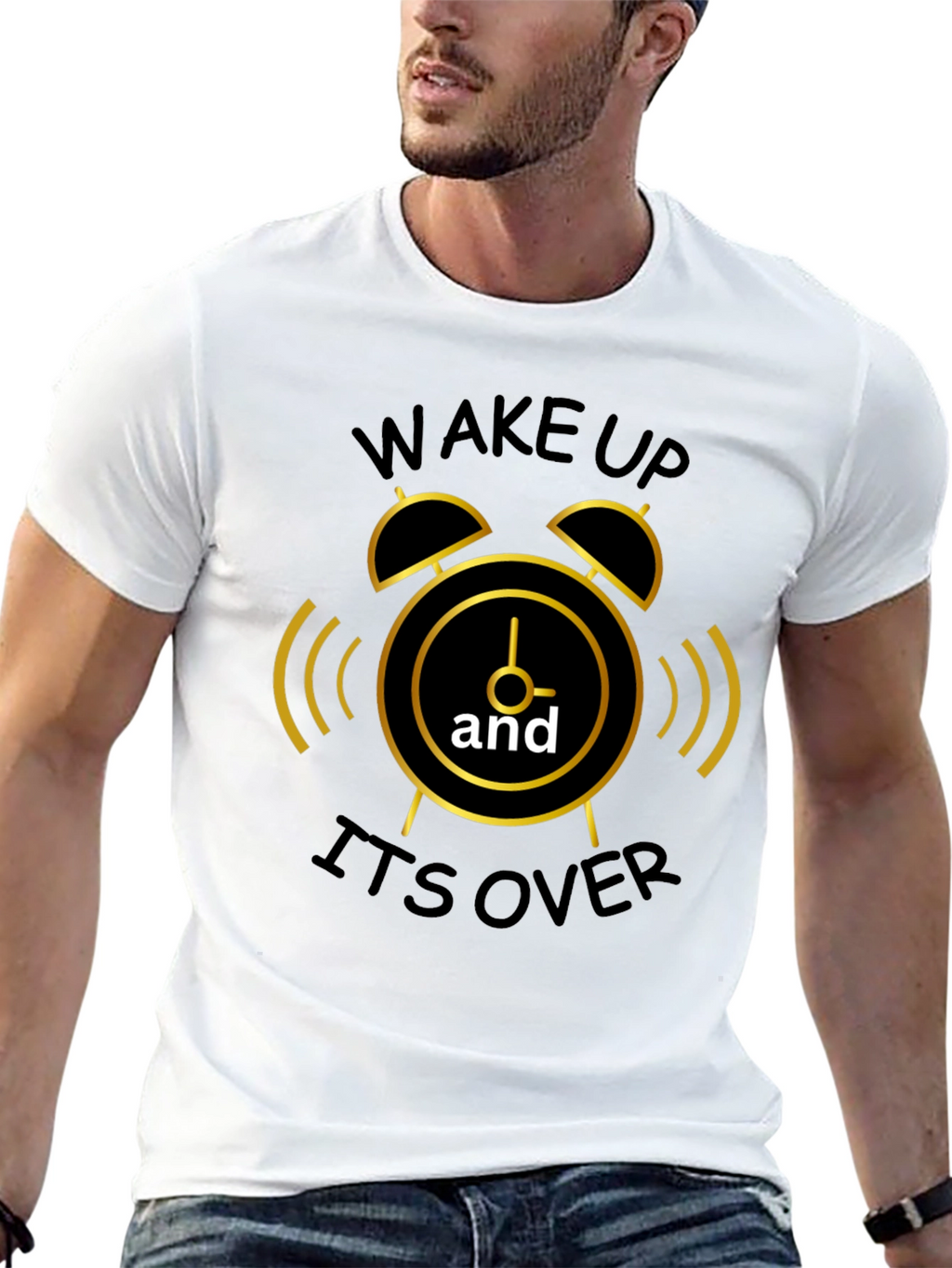 Wake Up Its Over Graphic T-Shirt