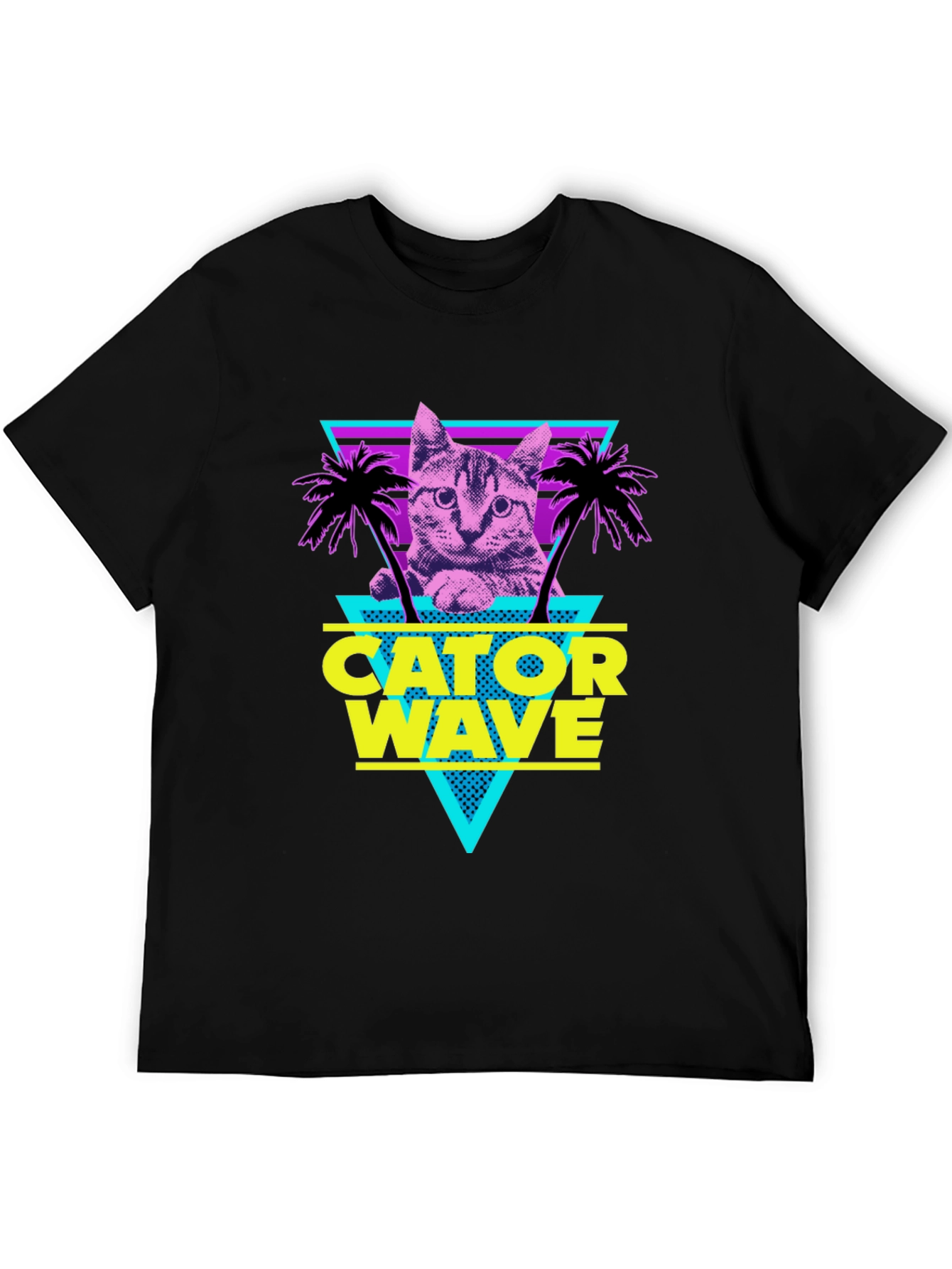 Cator Wave Black T-Shirt