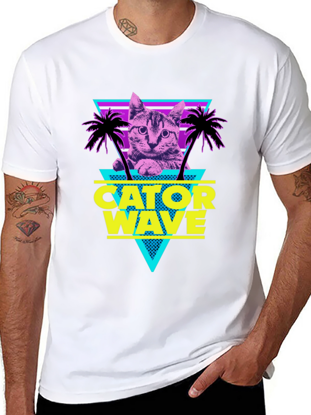 Cator Wave Black T-Shirt