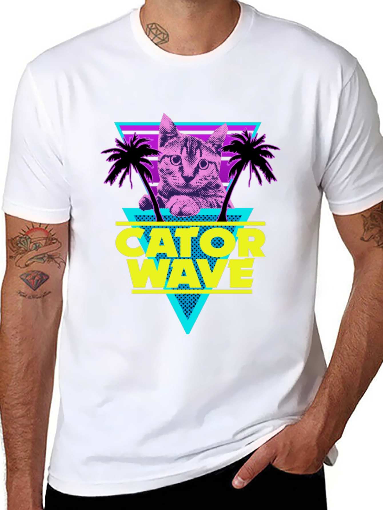 Cator Wave Black T-Shirt