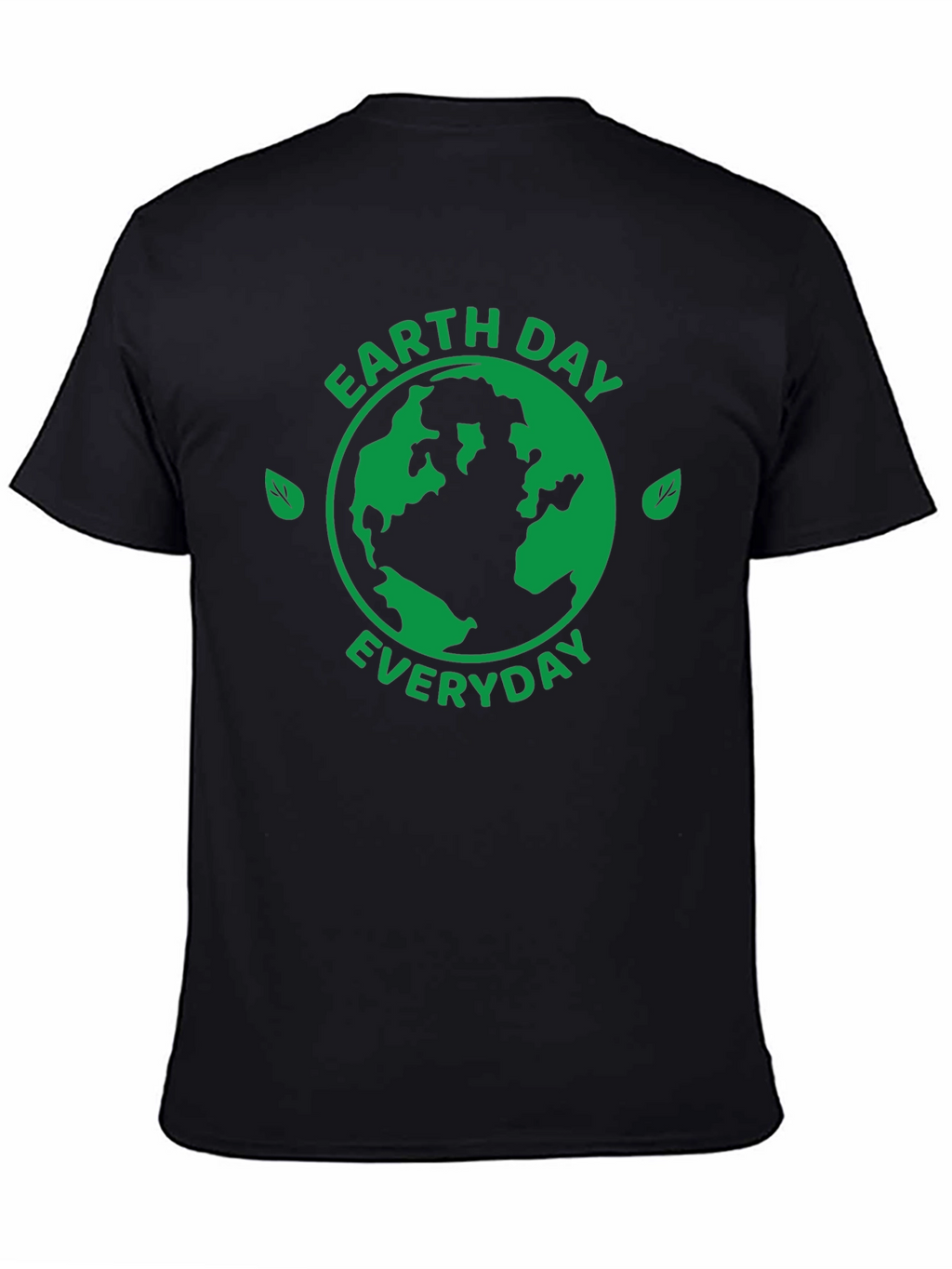 Earth Day Everyday Graphic Tee - Black