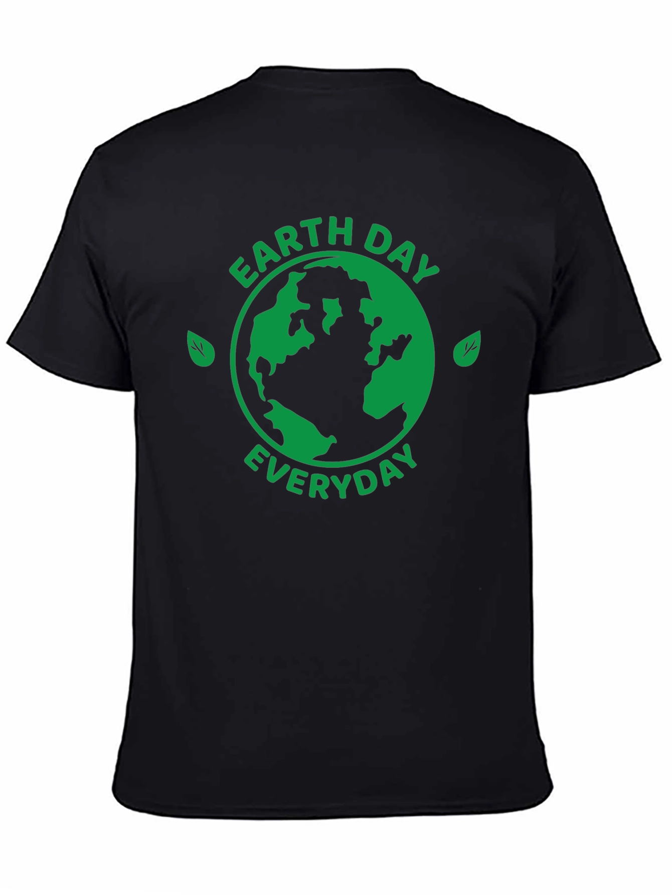 Earth Day Everyday Graphic Tee - Black