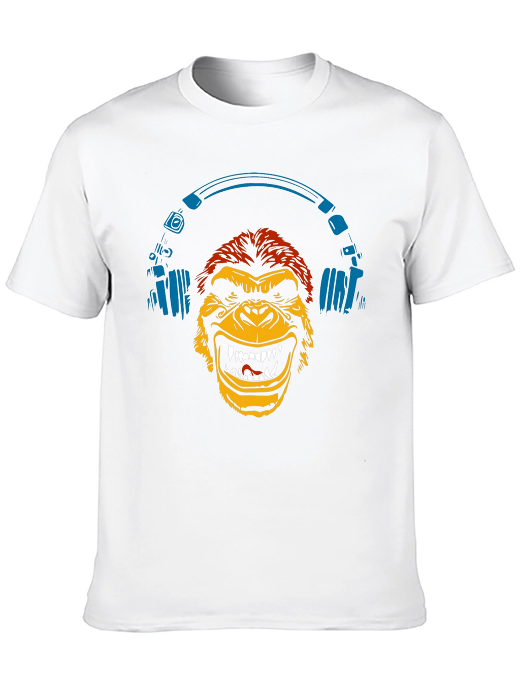 Monkey DJ Graphic Tee - Cool Urban Style
