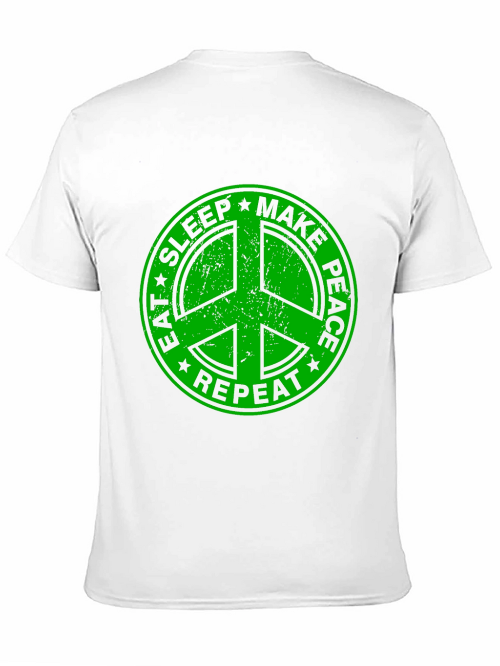 Eat Sleep Make Peace Repeat Graphic Tee