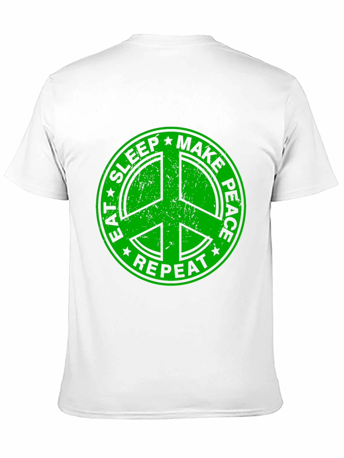 Eat Sleep Make Peace Repeat Graphic Tee