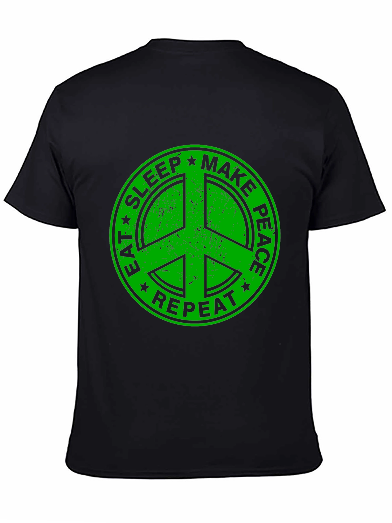 Eat Sleep Make Peace Repeat Graphic Tee